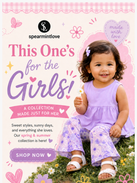 spearmintlove newsletter: This One's For the Girls 💜💗