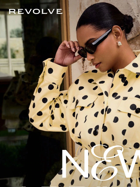 revolve newsletter: (1) New Arrival Reminder