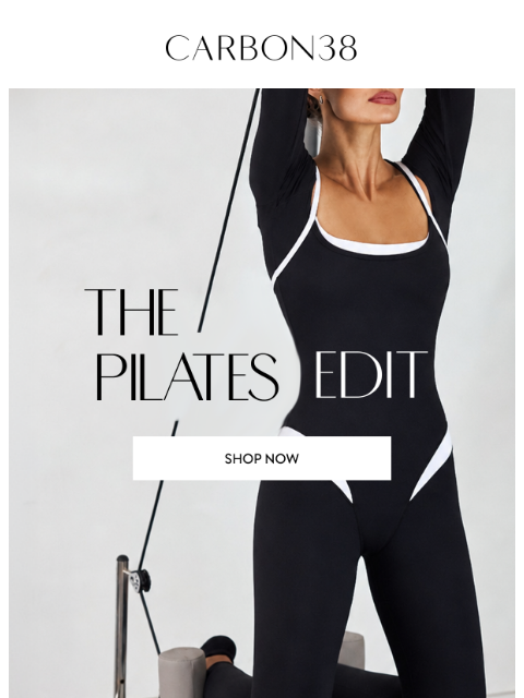 carbon38 newsletter: THE PILATES EDIT