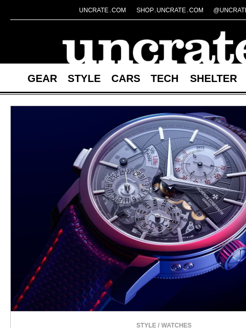 uncrate newsletter: Vacheron Constantin Twin Beat Perpetual Calendar W...