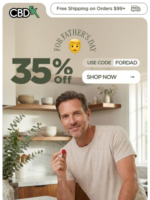 cbdfx newsletter: Time for 35% OFF sitewide!