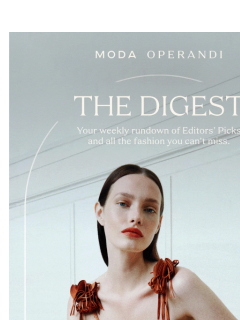 modaoperandi newsletter: ULLA JOHNSON’s serene bohemian