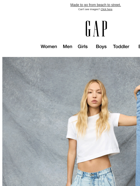 gap newsletter: THE GAPSTUDIO SUMMER DROP