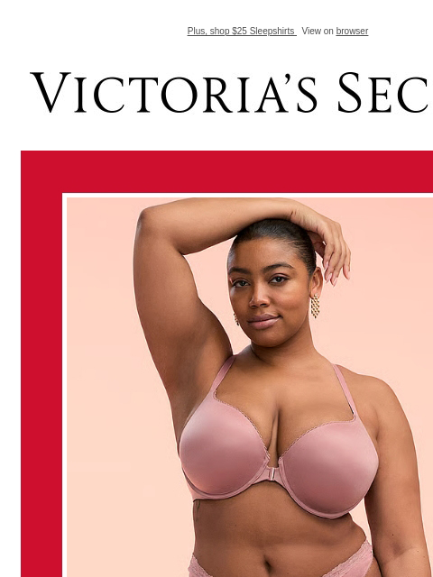 victoriassecret newsletter: 8/$25 Panties & $19.99 Bras—Sale Just Got Better