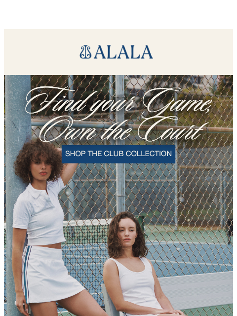 alalastyle newsletter: On The Court Style