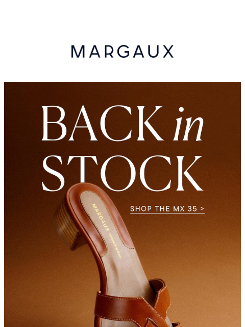 margauxny newsletter: Summer's #1 heel