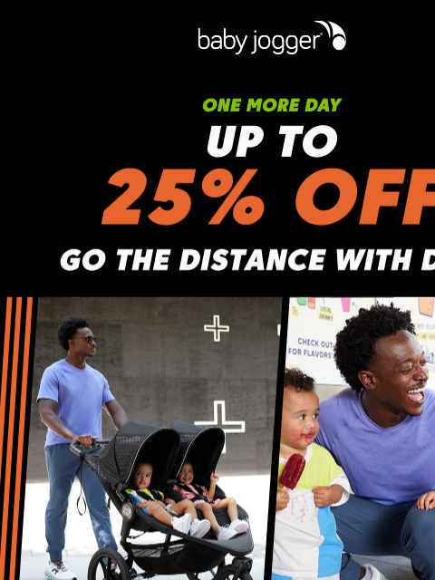 babyjogger newsletter: move fast—this stroller deal ends soon 🛞
