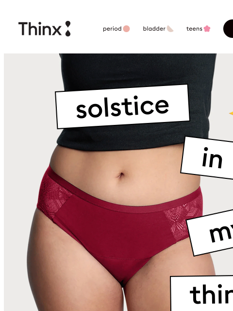 shethinx newsletter: Welcome the solstice ✨