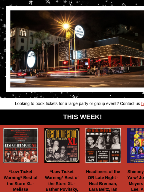 hive newsletter: Coming Up at The Store!
