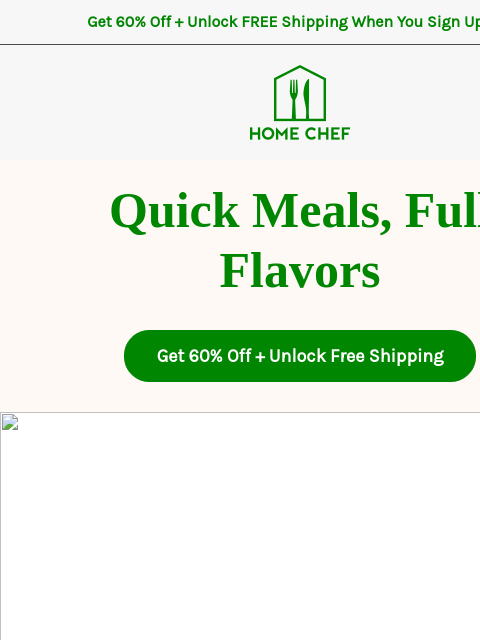 homechef newsletter: We have way more meals than meet the eye 👀