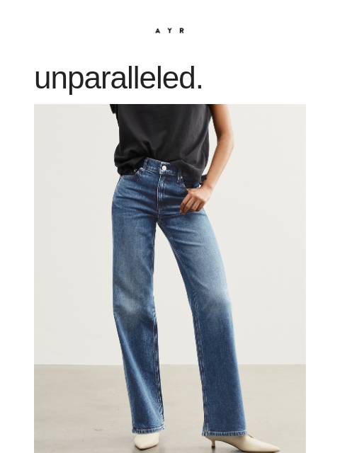 ayr newsletter: *that* jean