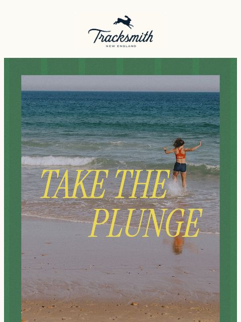 tracksmith newsletter: Take the Plunge in New Run Cannonball Run Styles
