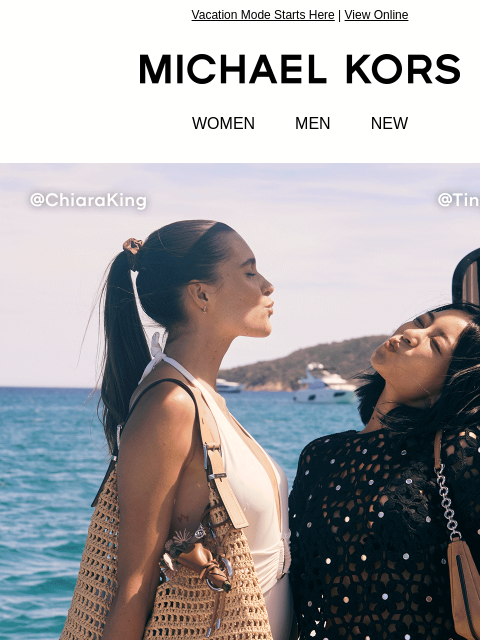 michaelkorsmail newsletter: Get Ready To Go OOO