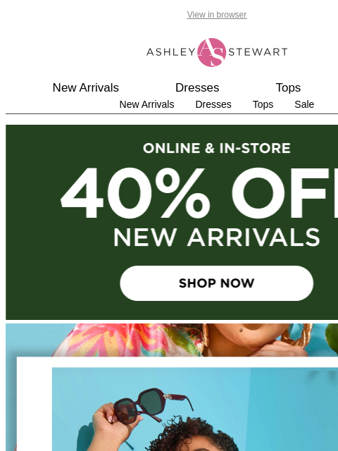 ashleystewart newsletter: Let's talk summer chic...🤩