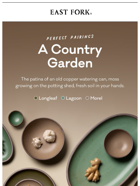 eastfork newsletter: Colors of a country garden