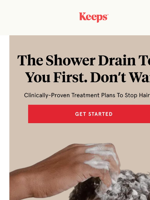 keeps newsletter: Your Shower Drain Is Warning You. Will You Listen?
