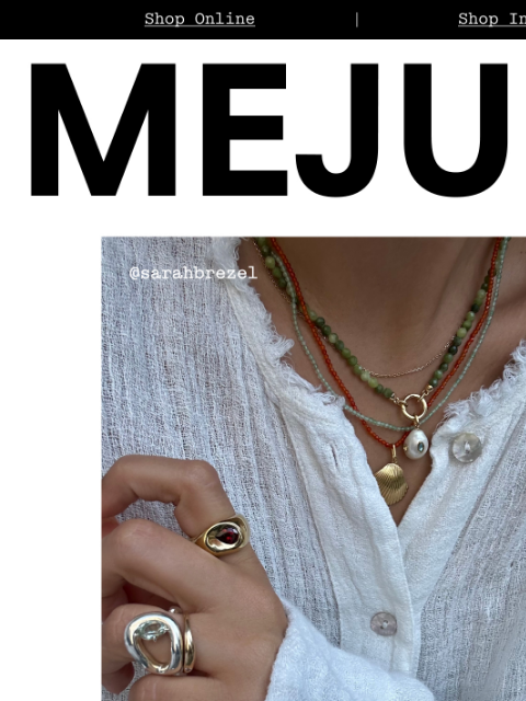 mejuri newsletter: Packing List
