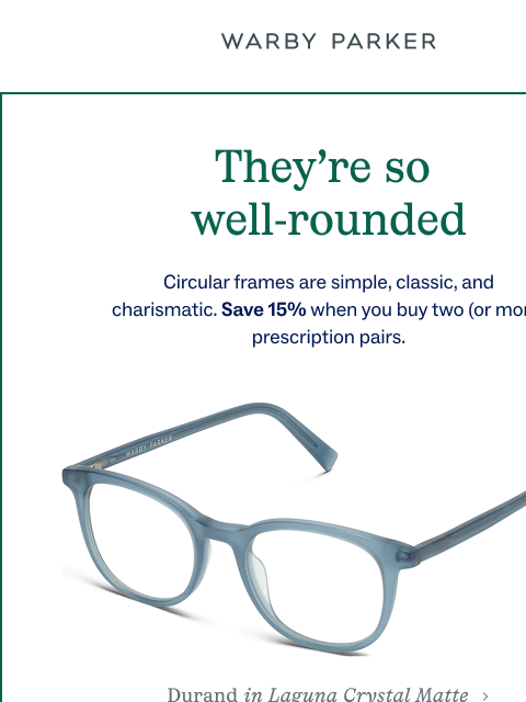warbyparker newsletter: You can pull these off