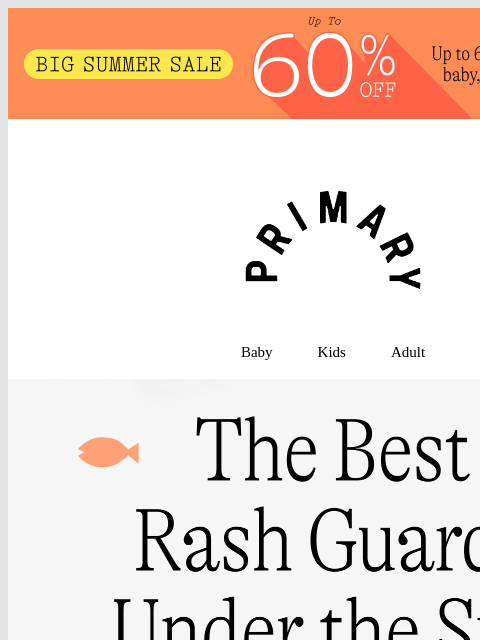 primary newsletter: 🏆 The best rash guards under the sun 🏆