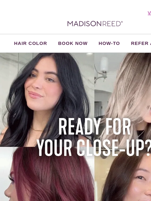 madison-reed newsletter: 🤳Your New Profile Pic Awaits