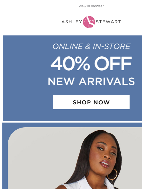 ashleystewart newsletter: Summer’s new go-to: the denim skirt 💙