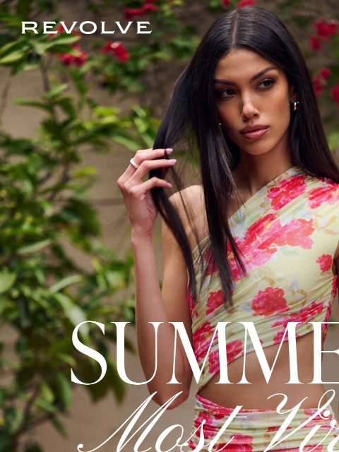 revolve newsletter: Summer Styles Going Viral 🔥 