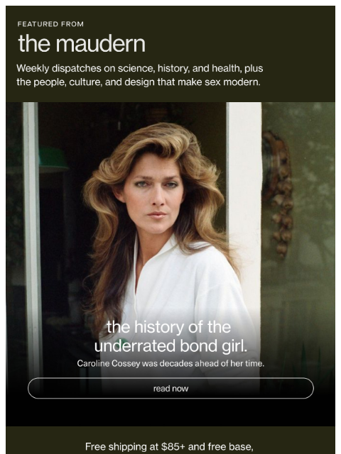 getmaude newsletter: the maudern.