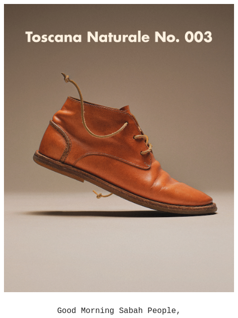 sabah newsletter: The Alto Undyed No. 003.