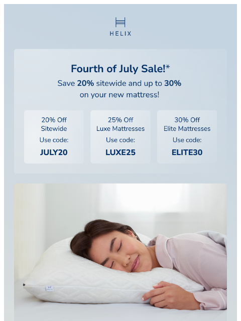 helixsleep newsletter: Up to 30% off, completely risk-free