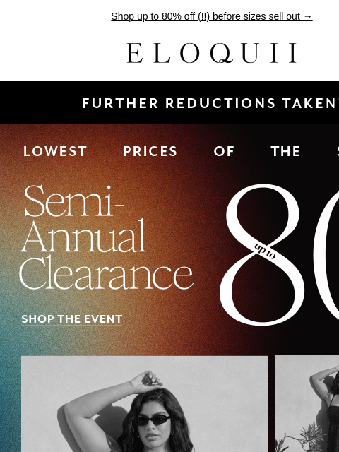 eloquii newsletter: *LOWEST* PRICES OF THE SZN