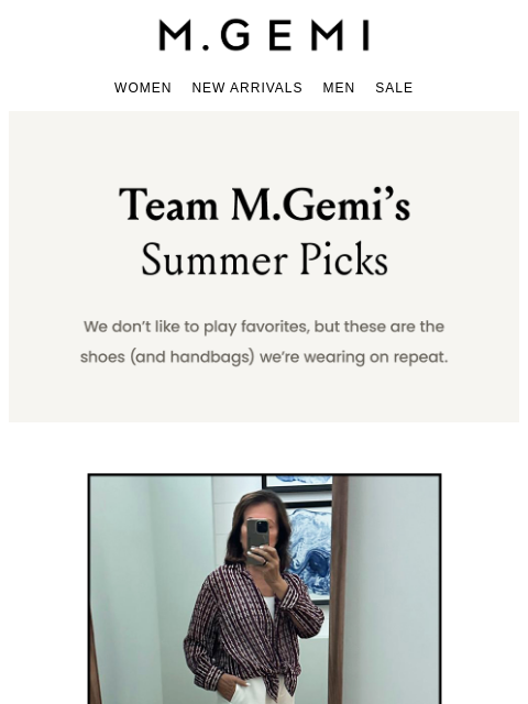 mgemi newsletter: Team M.Gemi’s Summer Picks
