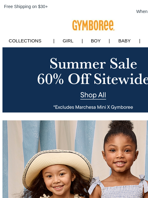gymboree newsletter: Open for Your Exclusive $10 Savings