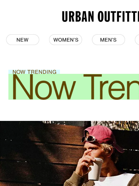 urbanoutfitters newsletter: Now trending: new for summer