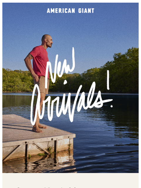 american-giant newsletter: 70+ New Products Just Landed