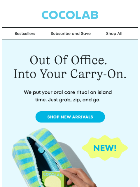 cocolab newsletter: Jet Setter Bundles are here ☀️