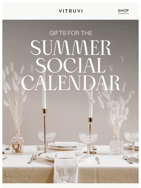 vitruvi newsletter: A Gift for Every Summer RSVP 🏷️ On Sale!