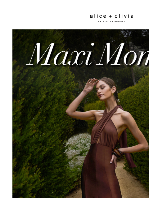 aliceandolivia newsletter: MAJOR MAXIS