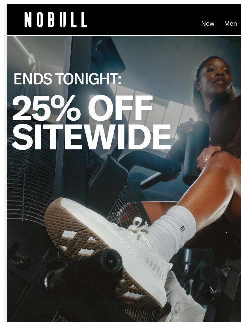 nobullproject newsletter: 25% Off Sitewide Ends Tonight