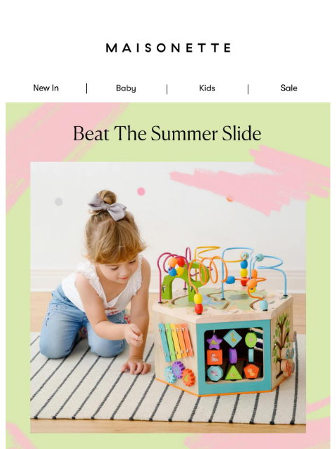 maisonette newsletter: The Summer Solstice Play Edit