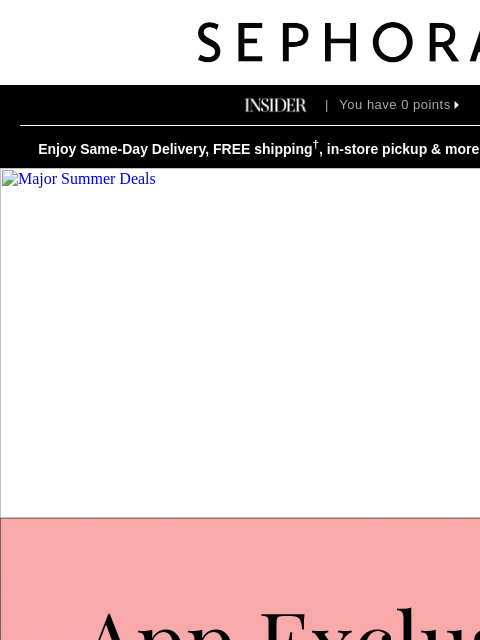 sephora newsletter: The Sephora Major Summer Deals chapter is closing ...