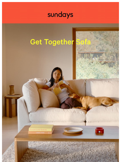 sundays-company newsletter: Forbes named it Best Couch
