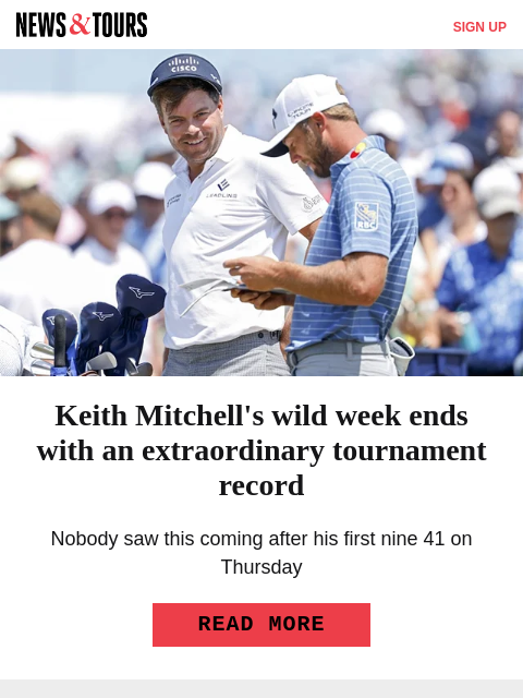 golfdigest newsletter: On Wyndham Clark’s antihero win at Shinnecock