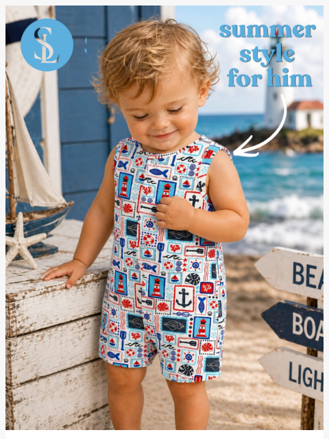 spearmintlove newsletter: Summer Style for Him ☀️