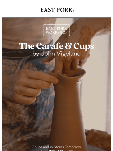eastfork newsletter: New Workshop Collection: Tomorrow