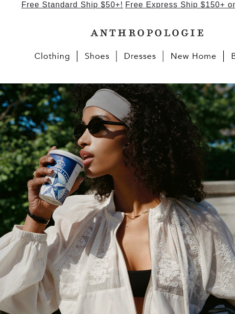 anthropologie newsletter: NEW from Daily Practice