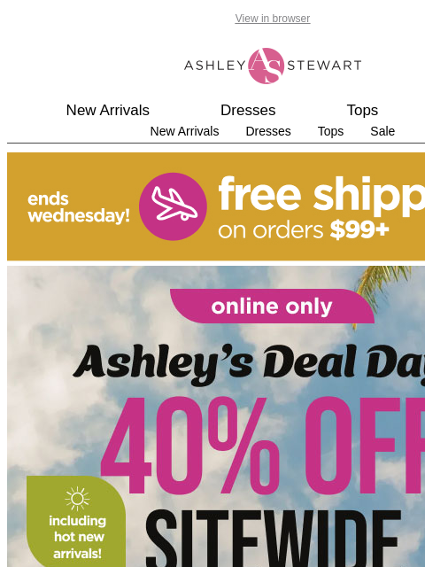 ashleystewart newsletter: The casual dresses we’re wearing on repeat