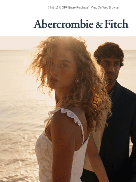 (Hint: 15% OFF Entire Purchase) View On Web Browser Abercrombie & Fitch 15% off Entire Purchase* THROUGH 07/05/2024 USE CODE: 3647182888198975 Shop Mens Shop Womens Shop Boys Shop Girls *In Stores