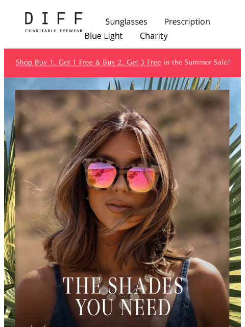 diffeyewear newsletter: Summer Essentials Checklist π