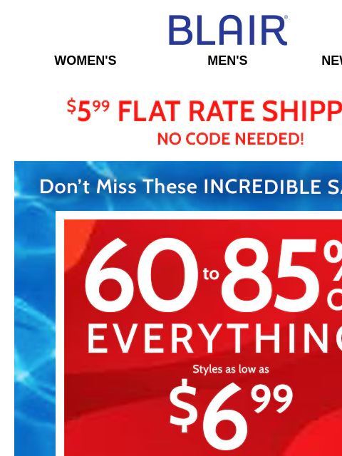 blair newsletter: 👀 Eyepopping Markdowns!!