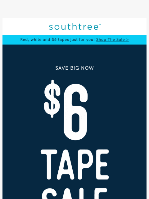 southtree newsletter: $6 Tape Transfers (cue the noisemakers, this RAREL...